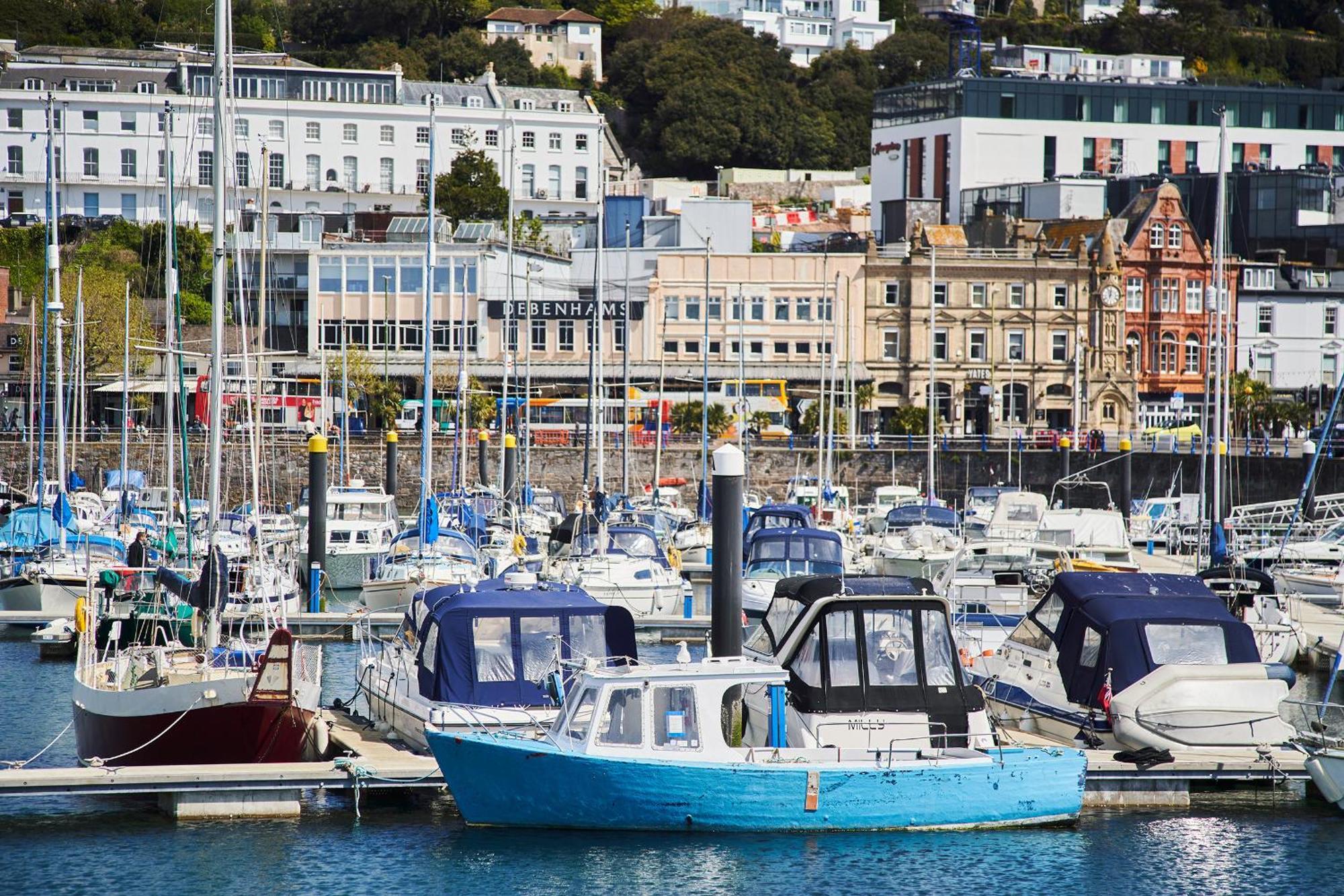 Harbour Breeze - Contemporary Waterside Bolthole On Torquay'S Iconic Marina Daire Dış mekan fotoğraf